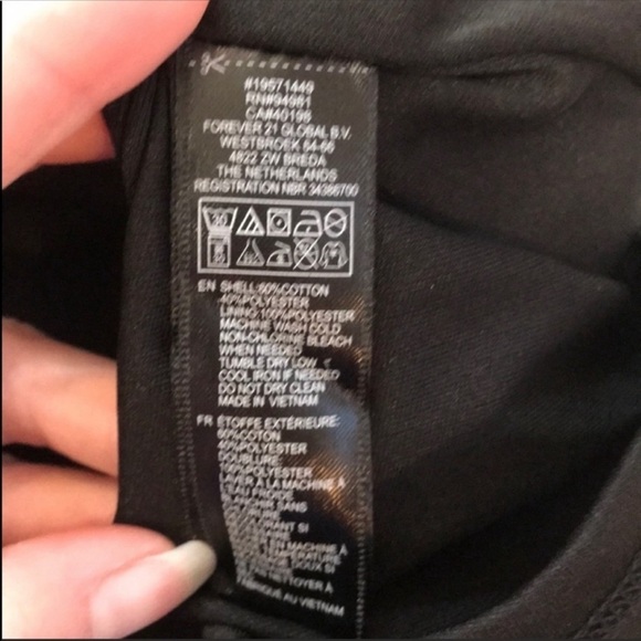 NEW Forever 21 Navy Blue and Black Backless Cocktail Dress Small - Picture 8 of 9